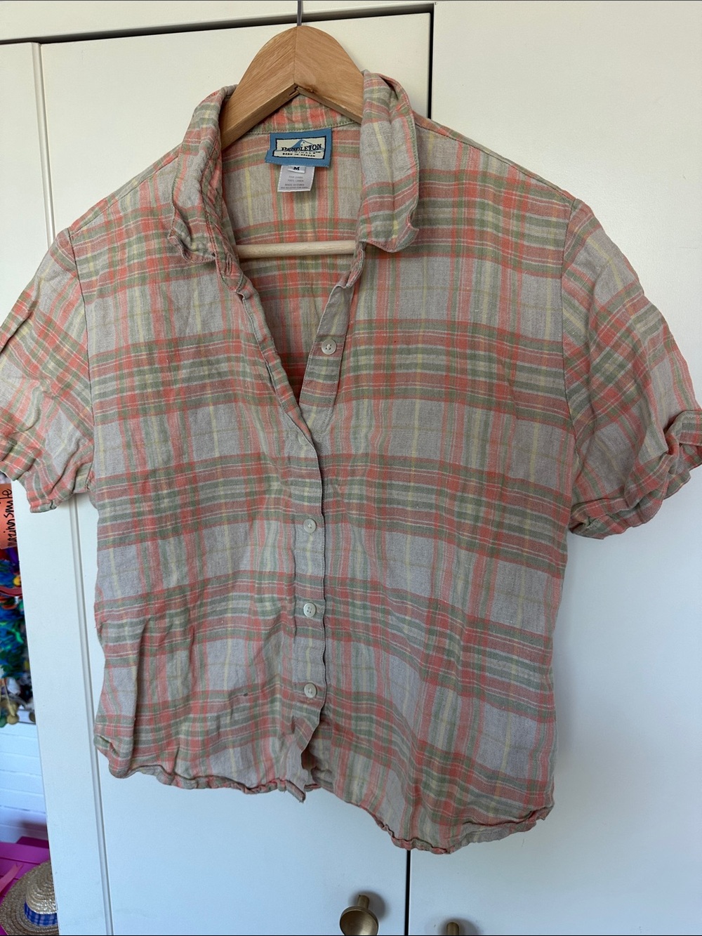 Pendleton linen shirt